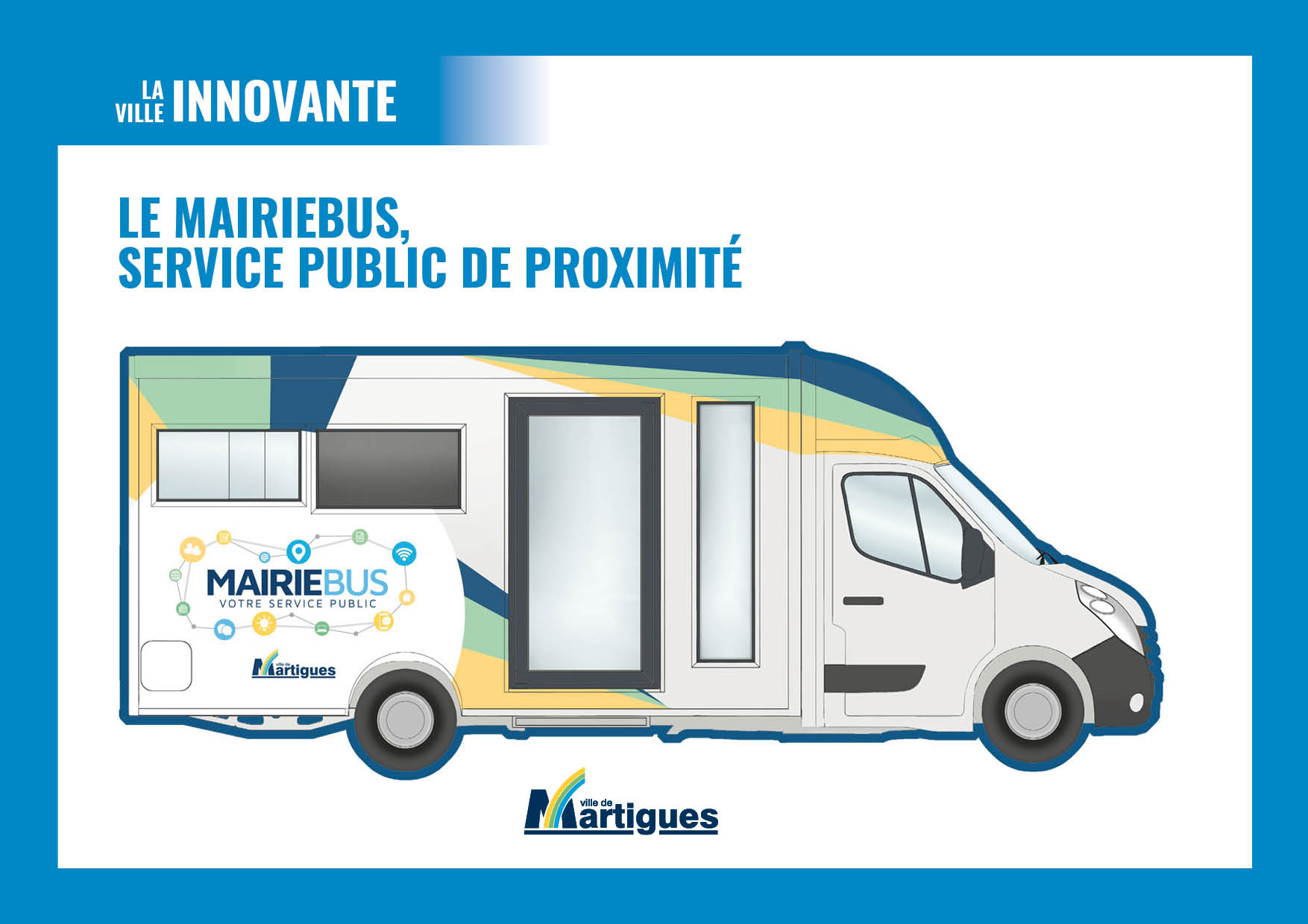 VILLE INNOVANTE. Le Mairiebus, service public de proximité entre en service  à partir du 5 octobre - Ville de Martigues