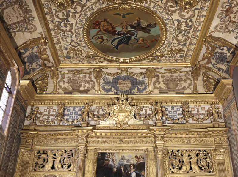 Plafond de la chapelle de l'Annonciade