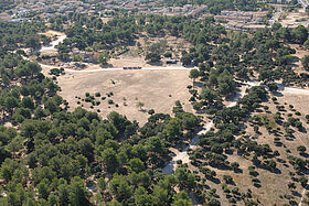 Parc de Figuerolles (vue aérienne)