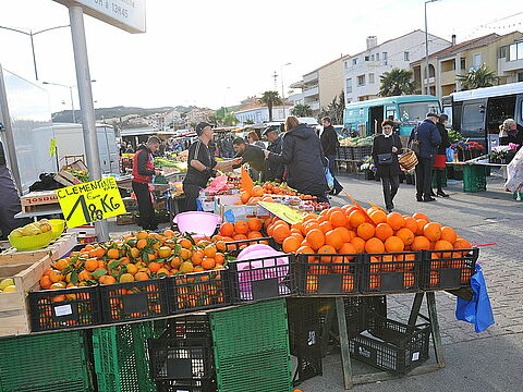 Marché d'approvisionnement à Jonquières (archives)