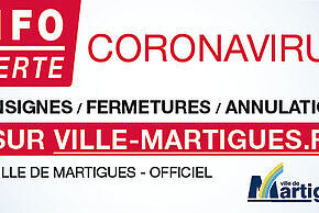 Coronavirus - Alerte info (visuel)
