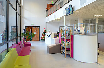 L'espace enfance famille (accueil)